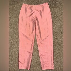 Ann Taylor Pink Ankle Pants
